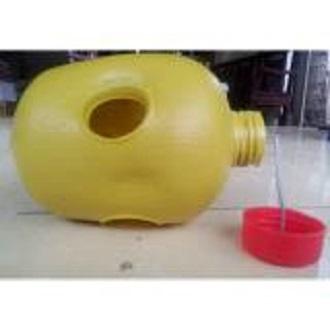 Set 2 chiếc Lồng bẫy ruồi vàng, ruồi đục trái (nhựa)