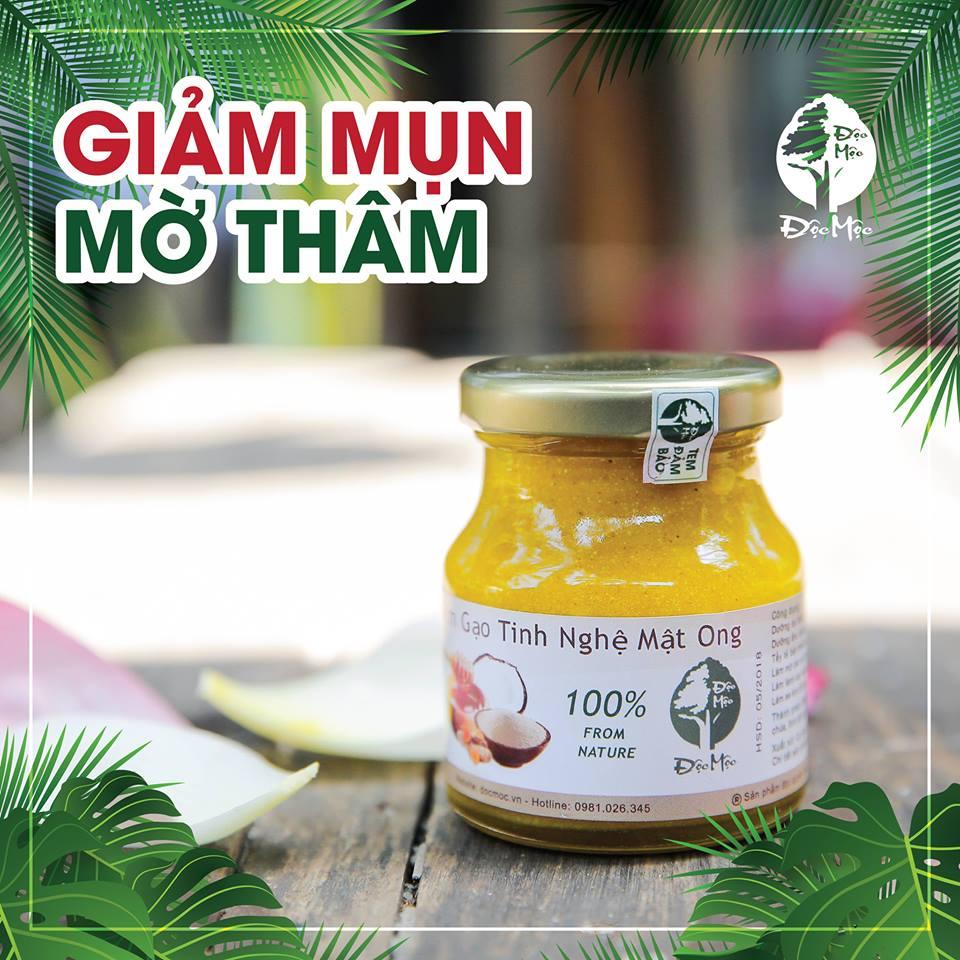 Kem Gạo Tinh Nghệ Mật Ong