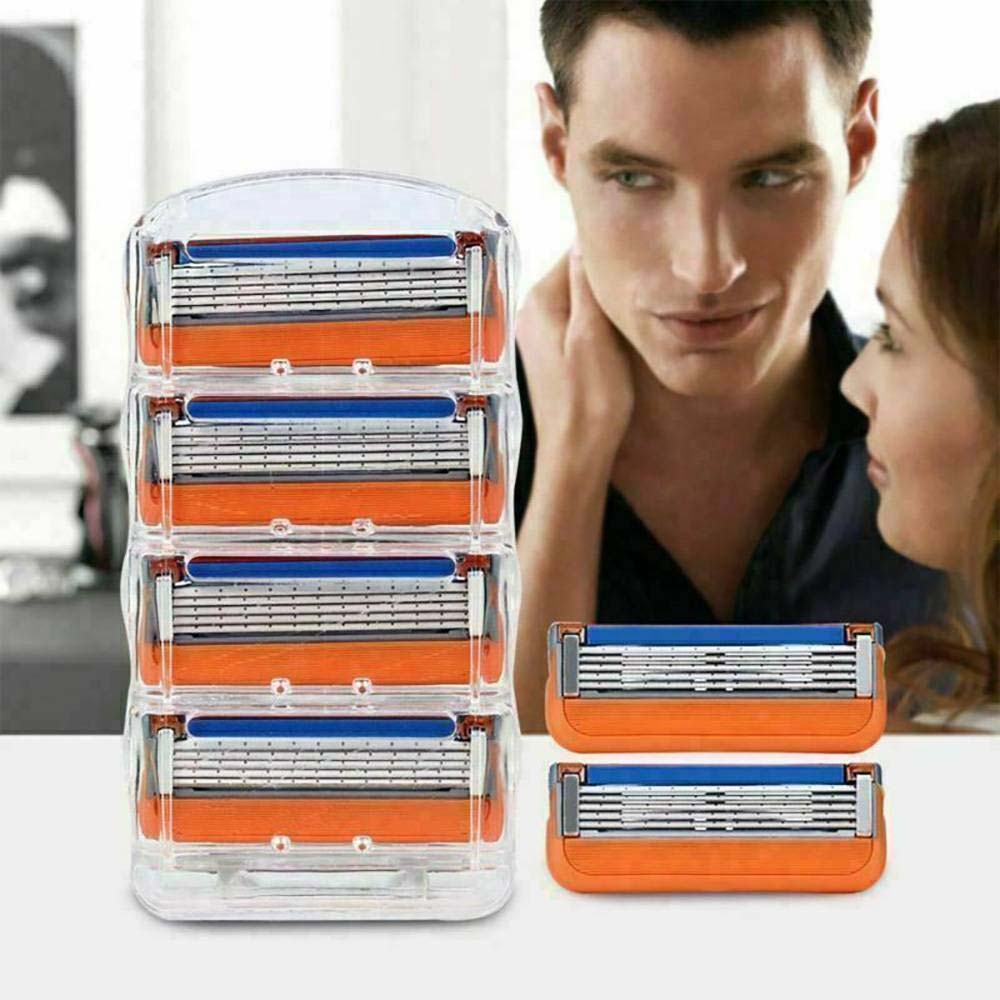 【Free shipping】 16Pcs For Gillette Fusion 5 Layer Men Razor Blade Refills Replacement Gift