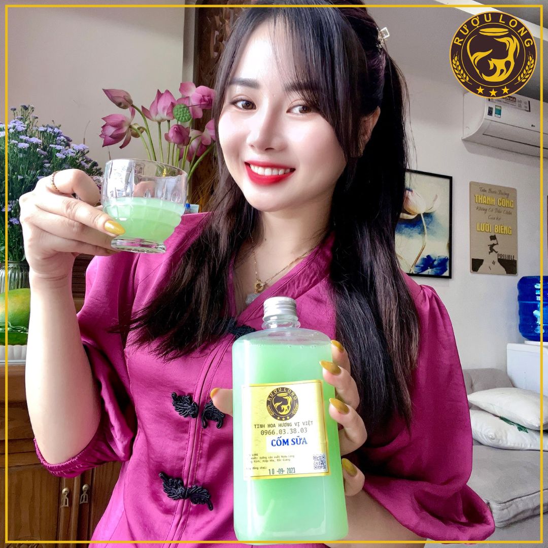 Rượu Cốm Sữa, Riệu Cốm Vắt