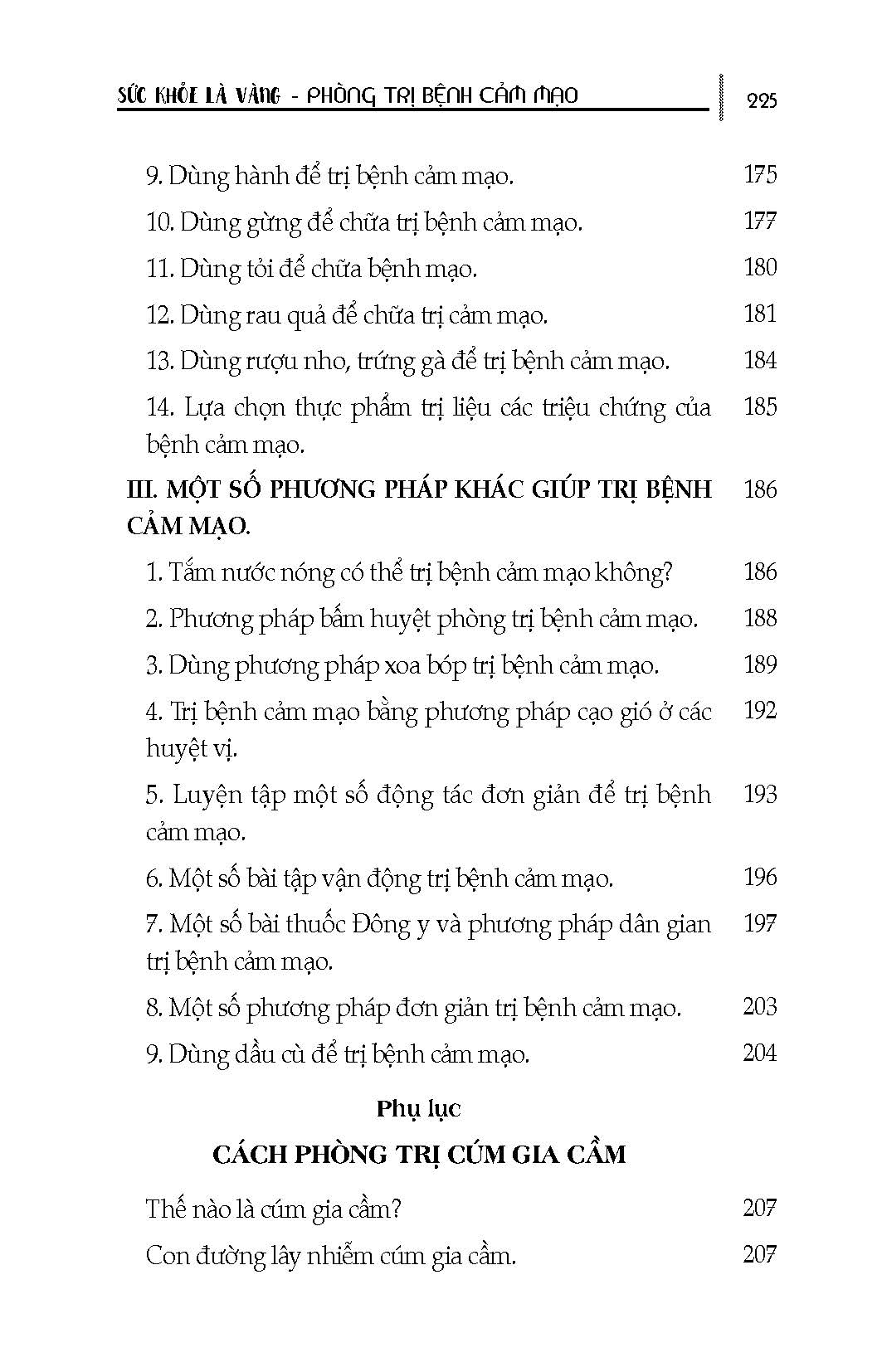 Sức Khỏe Là Vàng - Phòng Trị Bệnh Cảm Mạo