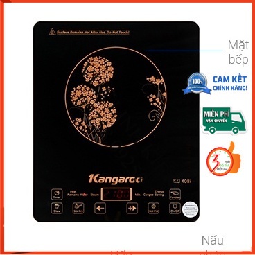 Mặt kính bếp từ Kangaroo KG408i