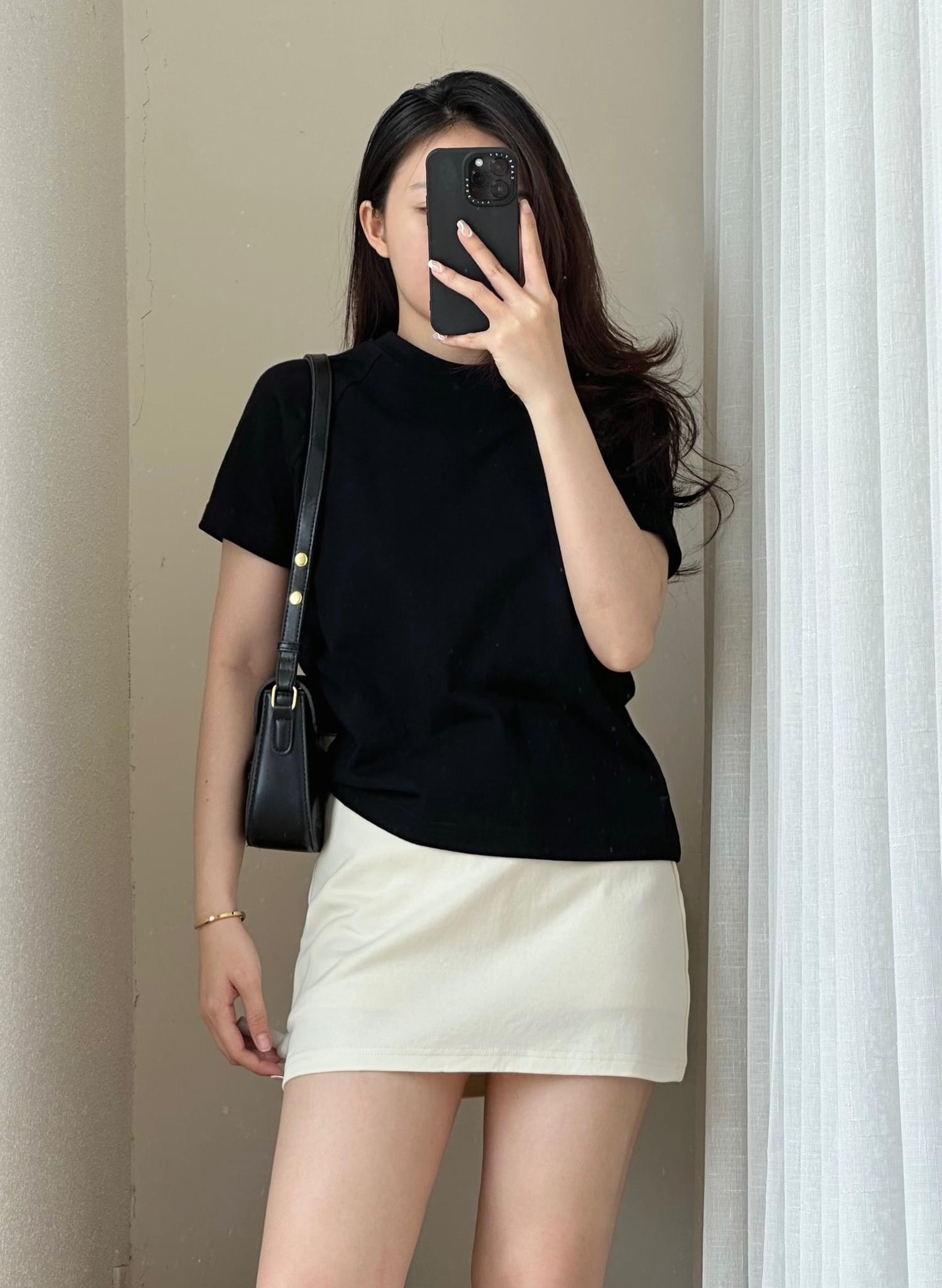 Áo Thun baby Tee Trơn Ôm body fix dáng 100% cotton Mịn thoáng mát