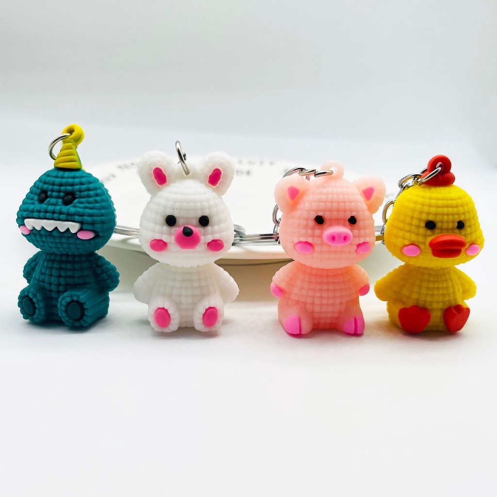 Móc khóa con vật đáng yêu