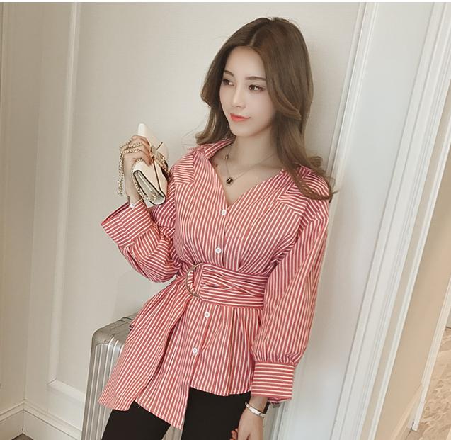 Áo sơ mi nữ dáng dài đẹp A17