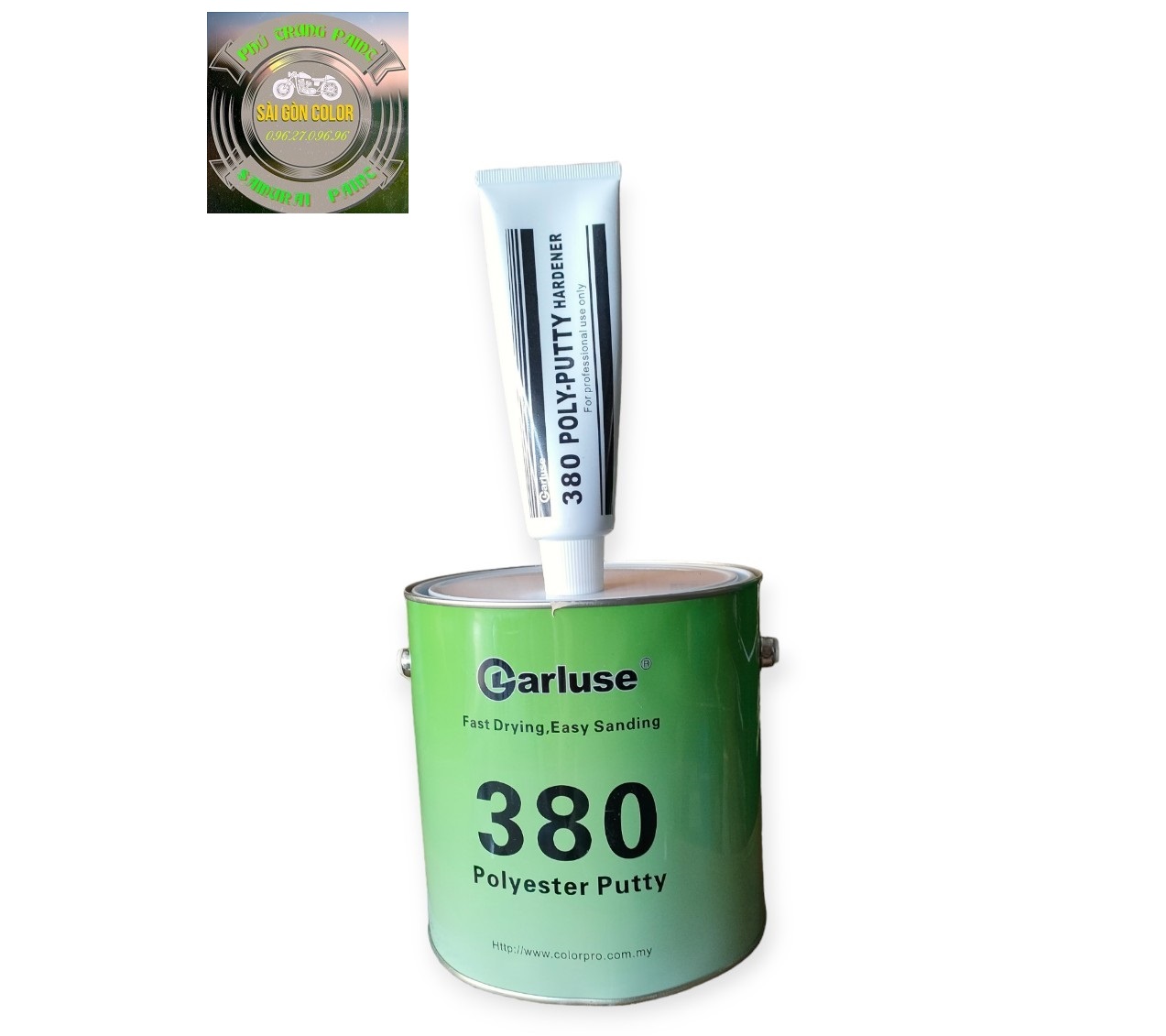 Bột Trét Chất bả kim loại Matit 380 POLYESTER PUTTY 4kg