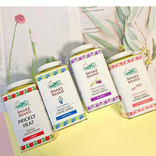 (1 Chai) Phấn Lạnh SNAKE BRAND 140g Thái Lan