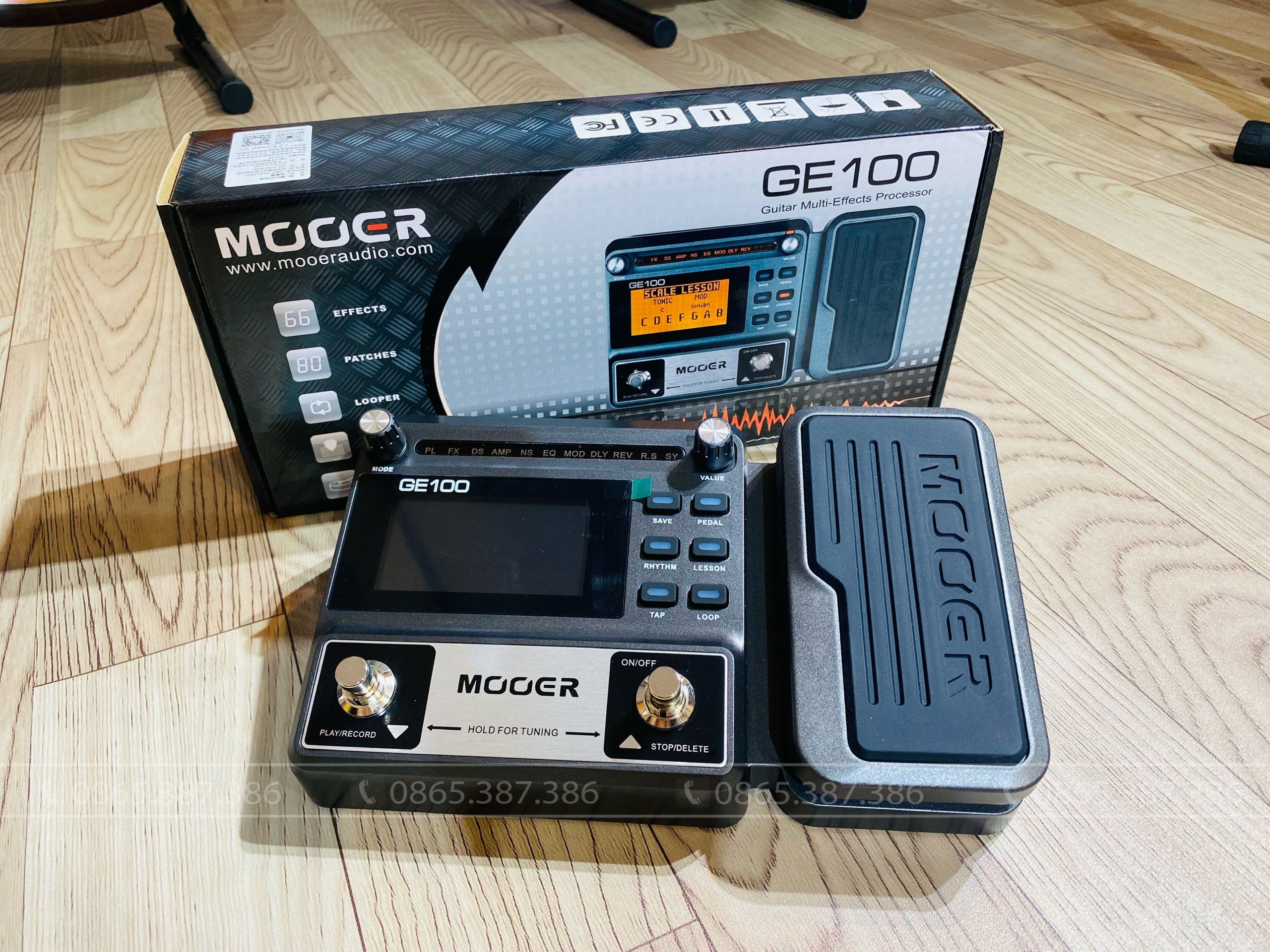 Phơ mooer ge100 dành riêng cho guitar điện