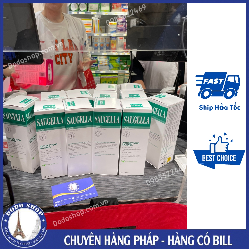 Dung dich vệ sinh phụ nữ Saugella dành cho bà bầu, người bị nấm ngứa, da nhạy cảm_Dodoshop.com.vn
