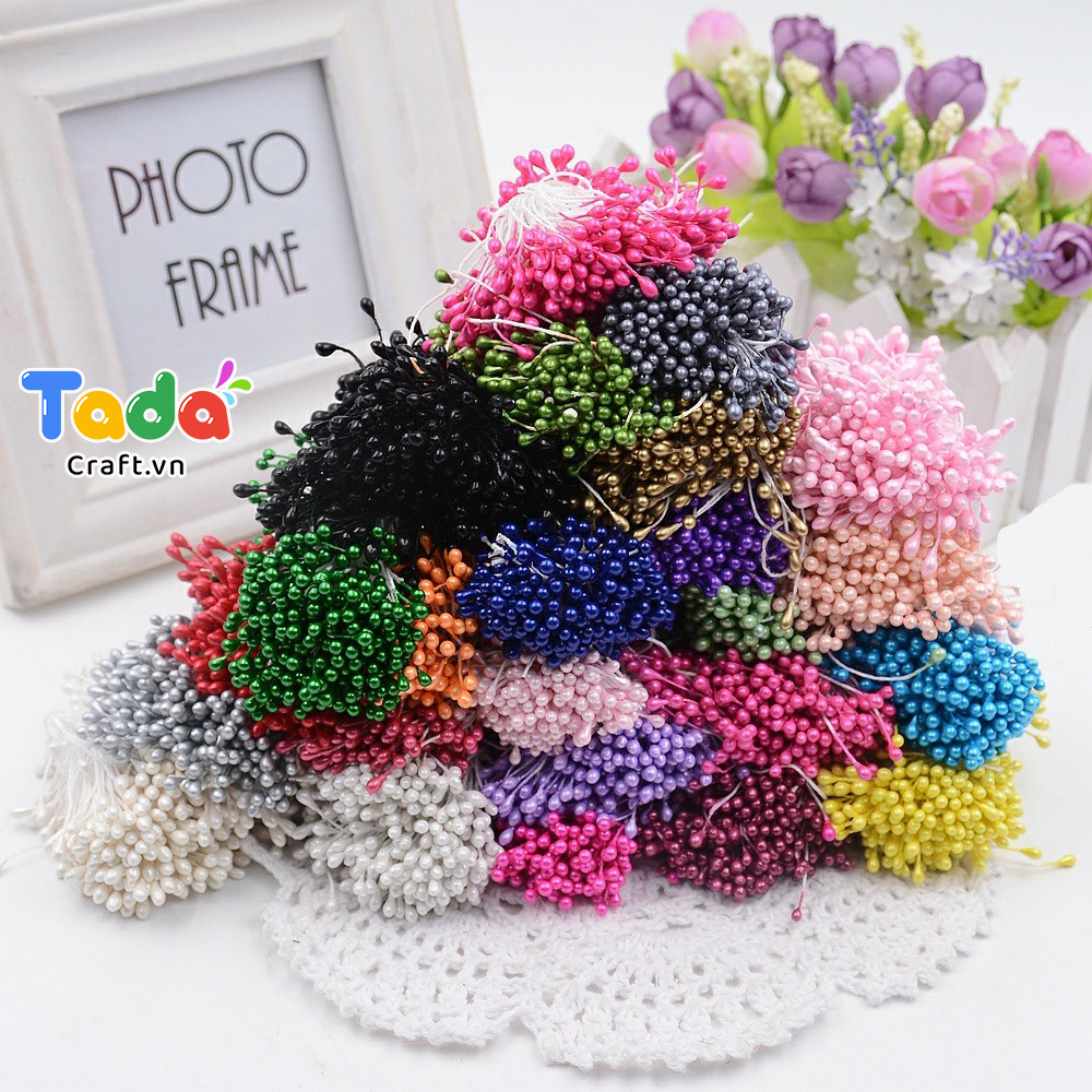 Nhụy Bột Bóng Làm Hoa Handmade