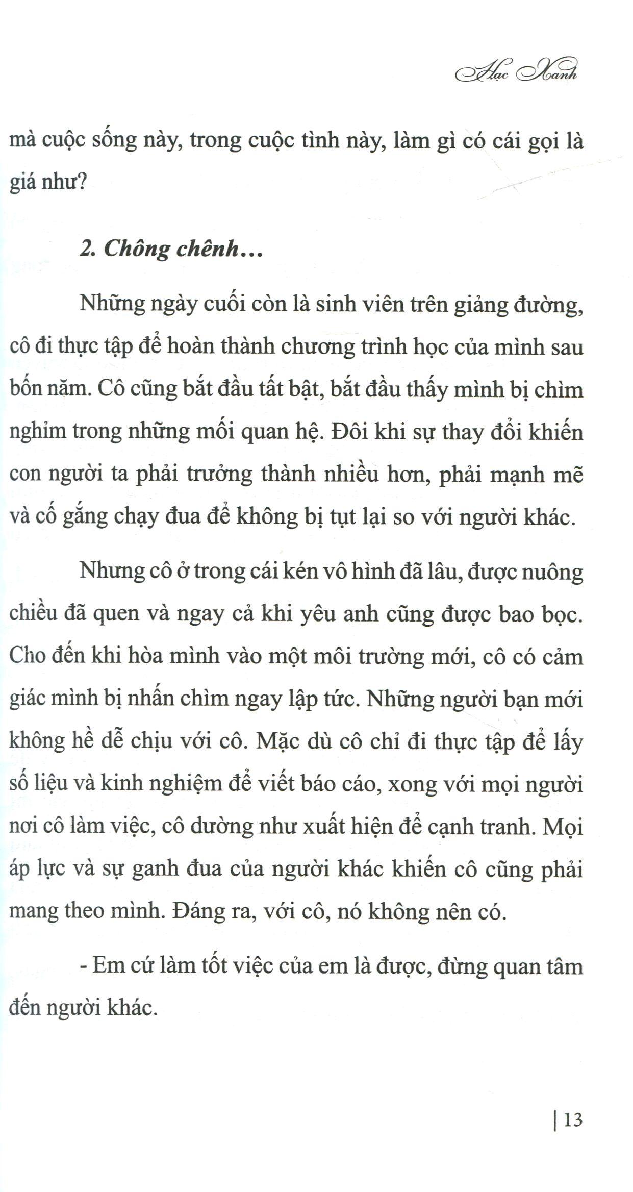 Nghe Nói Mình Chia Tay - Hạc Xanh