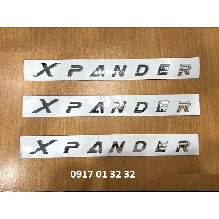 Tem dán CAPO chữ nổi XPANDER 3D