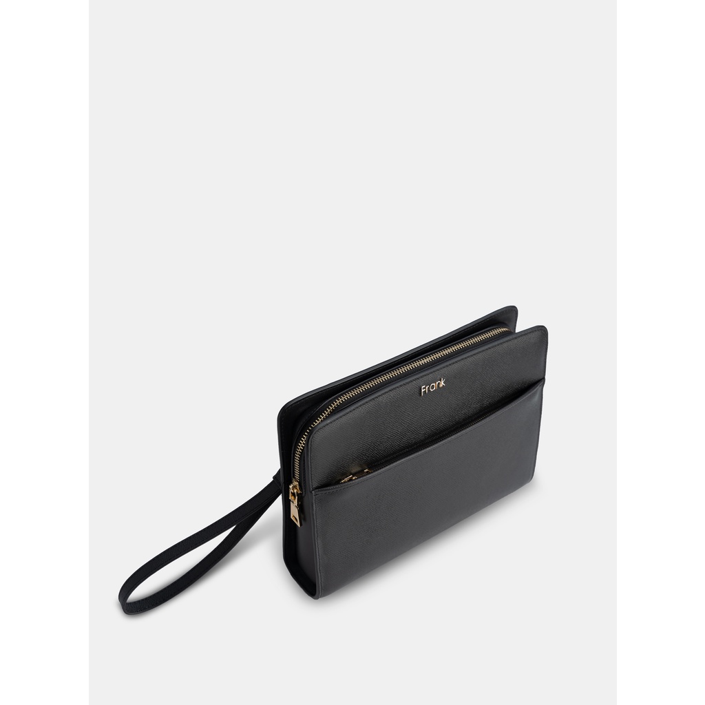 Ví Clutch Jacques Pouch Da Bò Epsom Thương Hiệu Frank