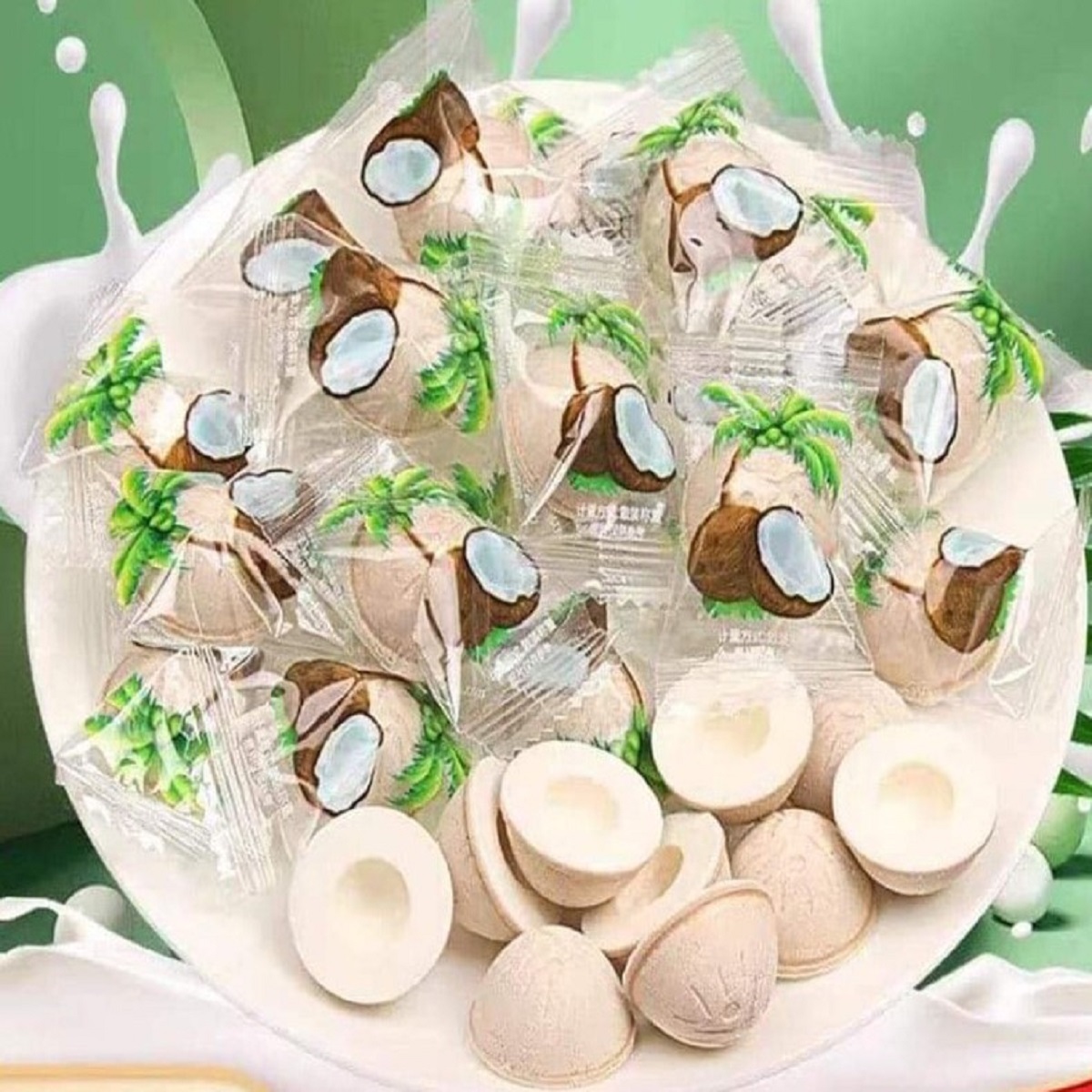 Kẹo Dừa Giòn Sakura Nhật Bản [200g] [SIÊU NGON] [HOT HIT]