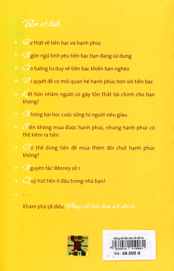 Fahasa - Đừng Để Tiền Làm Rối Đời Ta