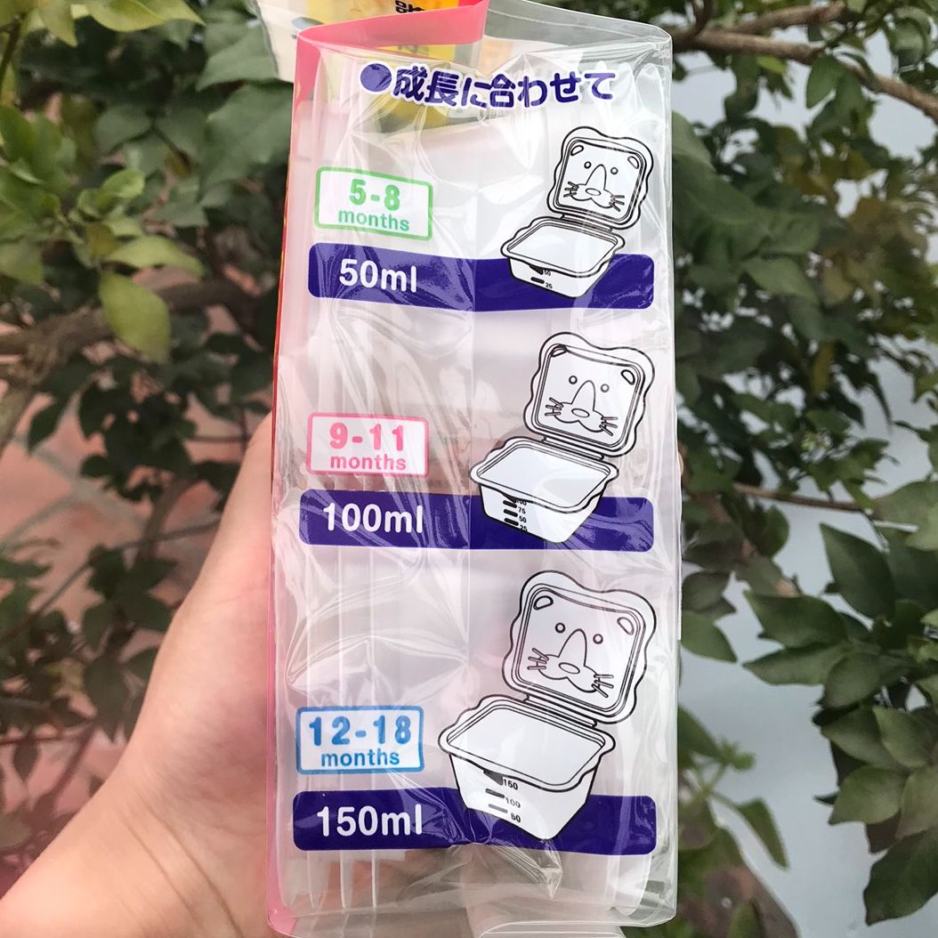 Khay trữ đông đồ ăn dặm cho bé RICHELL