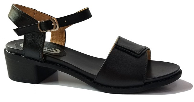 Giày Sandal Cao Gót Nữ BIGBEN Da Bò Cao 4 Phân CG102