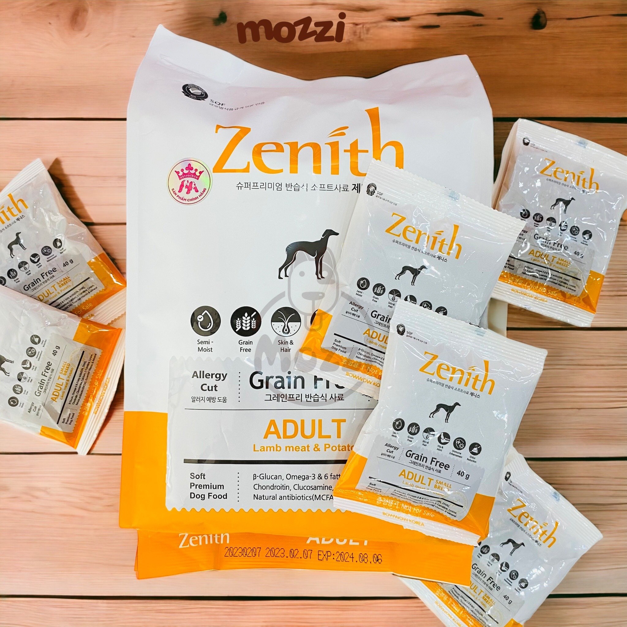 Thức ăn hạt mềm Zenith Original cho chó mèo [300g - 500g - 1.2kg - 3kg]
