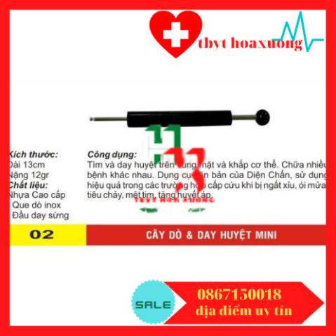 [Hàng Cao Cấp Diện Chẩn Bùi Quốc Châu] Cây dò & day huyệt Diện Chẩn