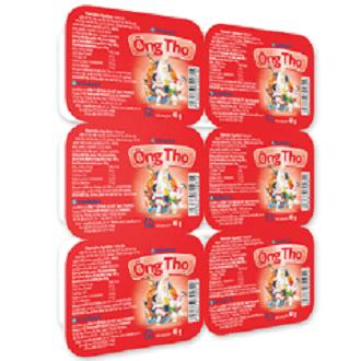COMBO 5 VỈ 40G SỮA ĐẶC CÓ ĐƯỜNG ÔNG THỌ ĐỎ