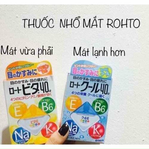 Nước nhỏ mắt Rohto nội địa NHẬT