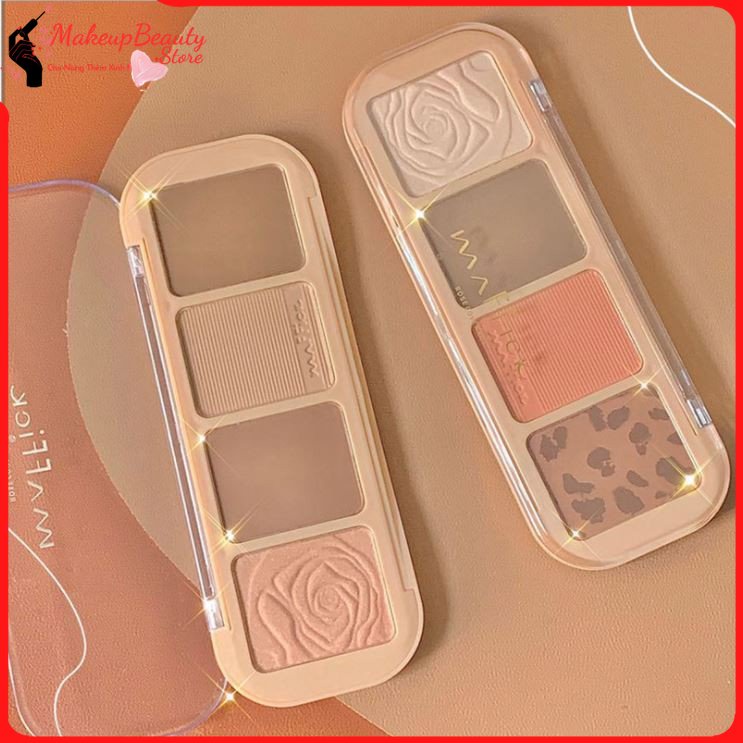 Phấn bắt sáng, phấn má, tạo khối highlight Maffick F6 MS 832 [ MakeupBeauty_Store ]