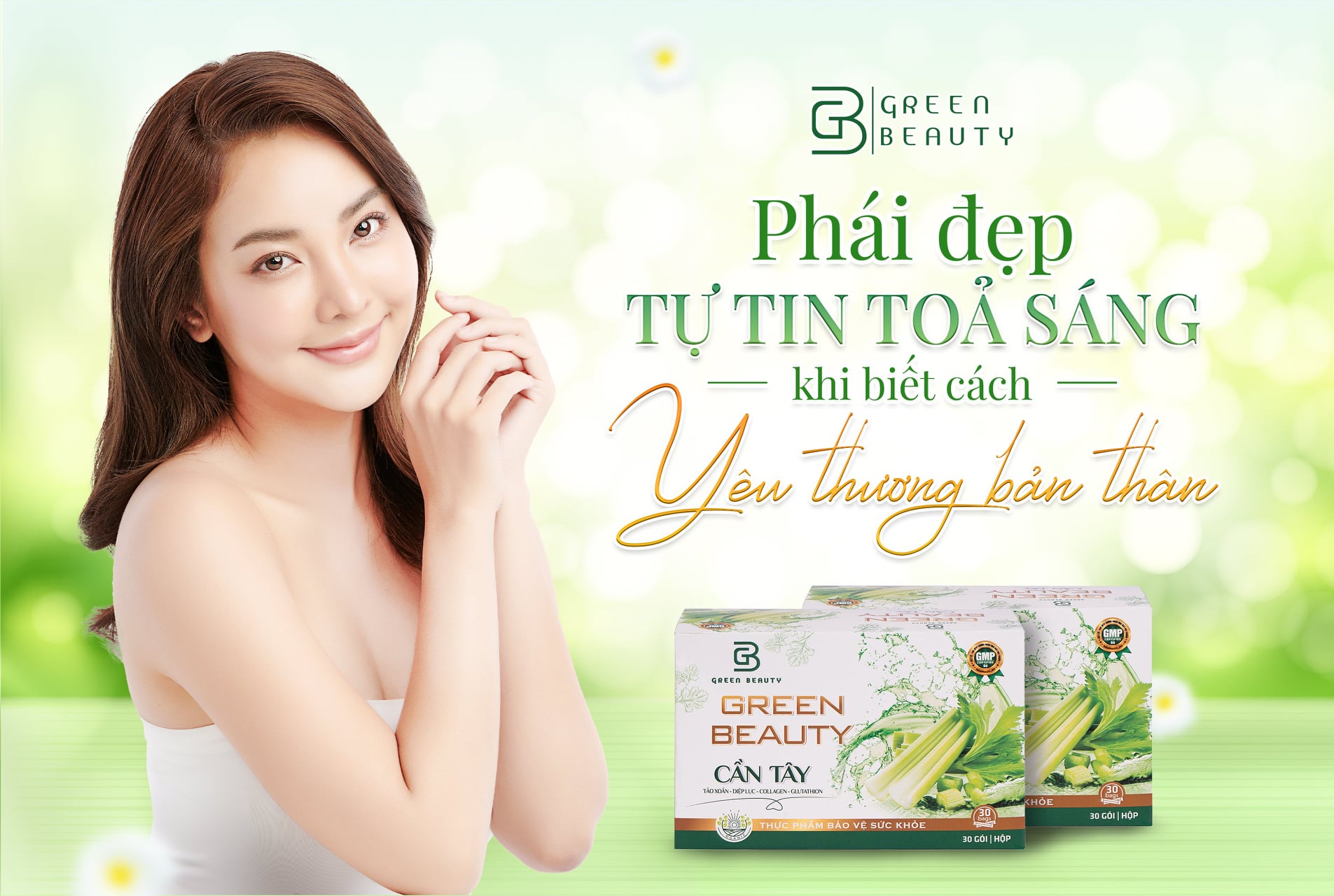 NƯỚC ÉP CẦN TÂY GREEN BEAUTY 30 GÓI