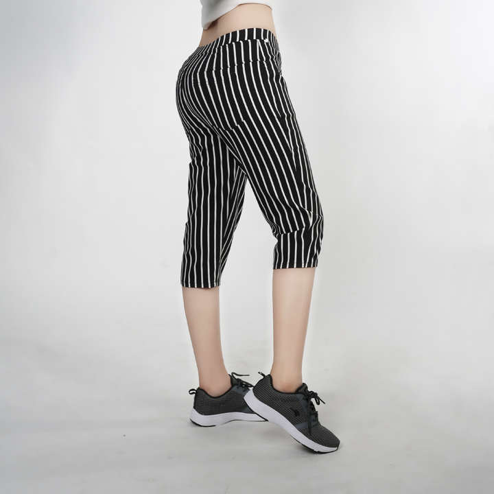 quần short lửng kaki co giãn nữ