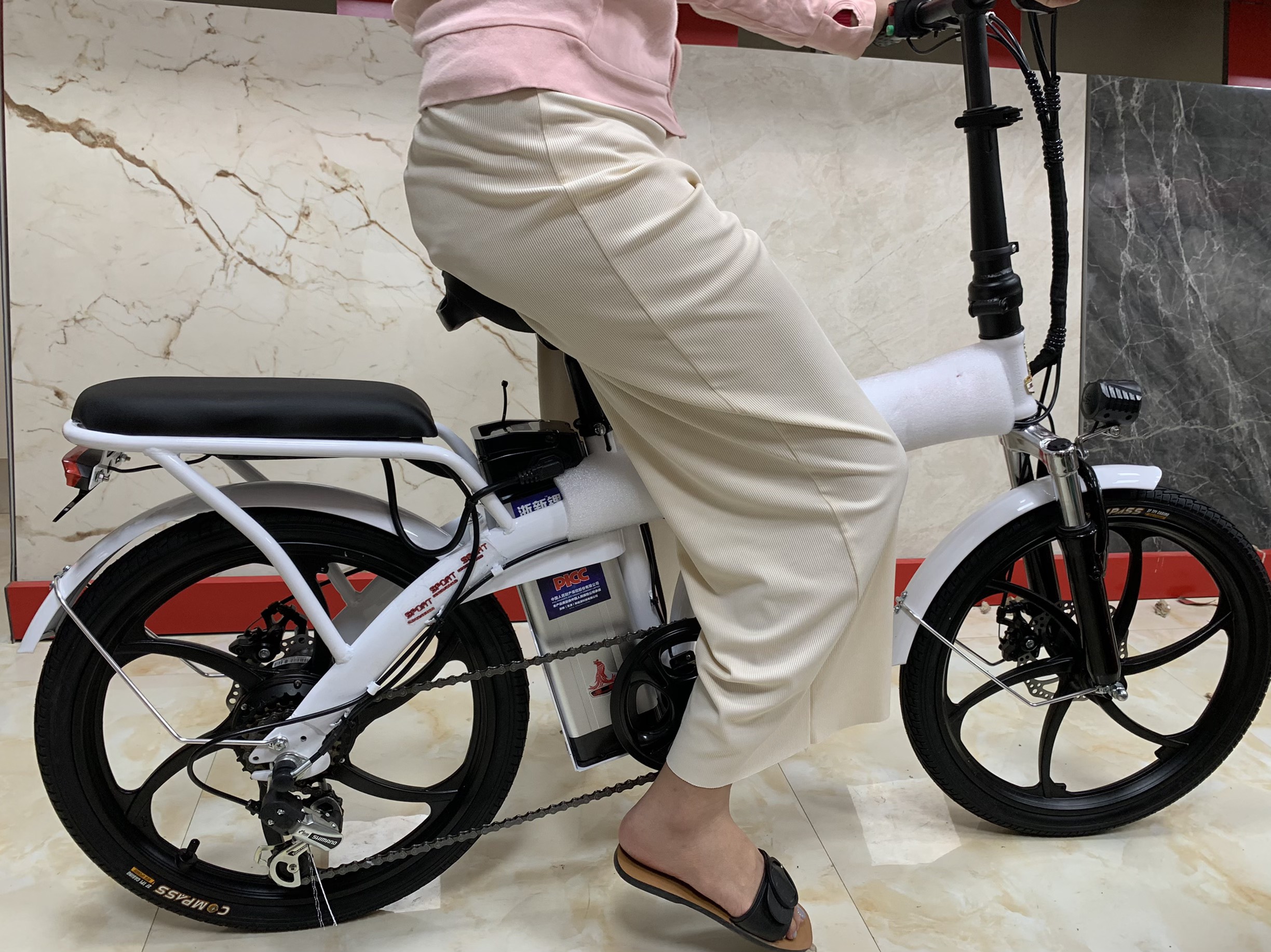 Xe đạp điện thể thao Phoenix gấp gọn cao cấp 20 inch
