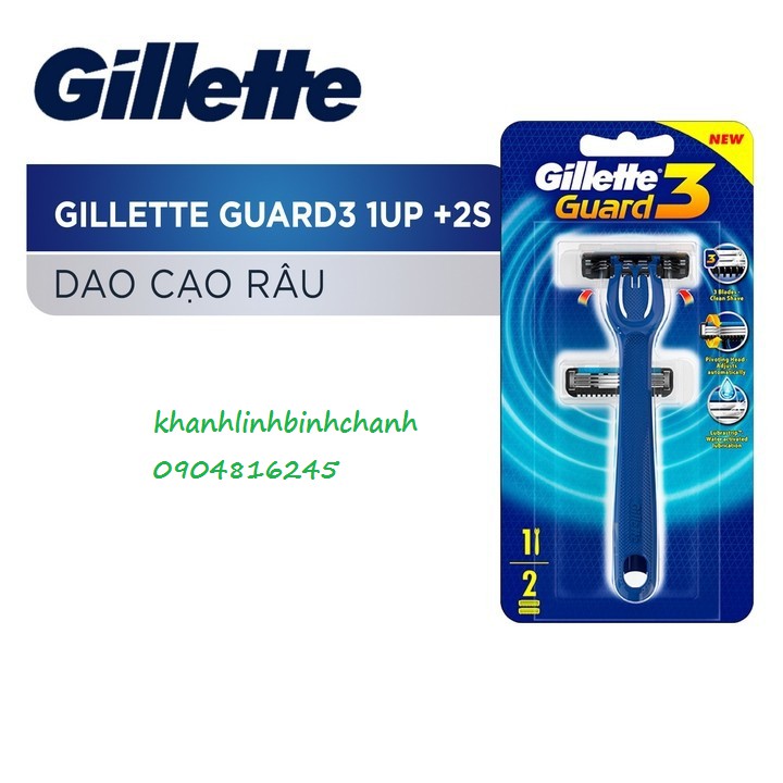 Dao cạo râu gillette guard 3