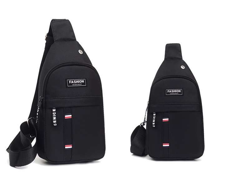 Túi đeo chéo nam nữ logo cờ - balo mini logo cờ