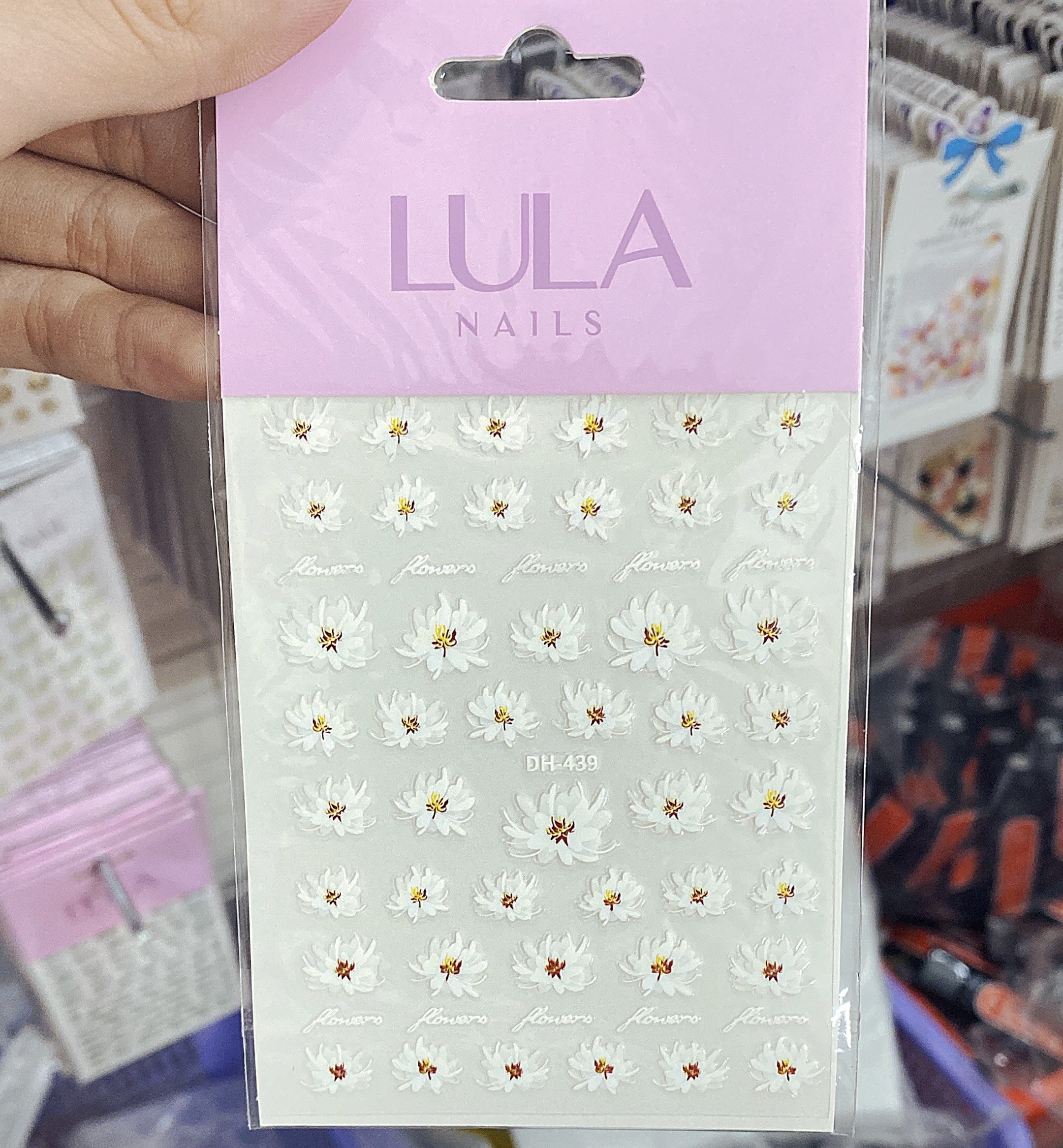 Sticker mẫu mới dán móng tay - Nail 937
