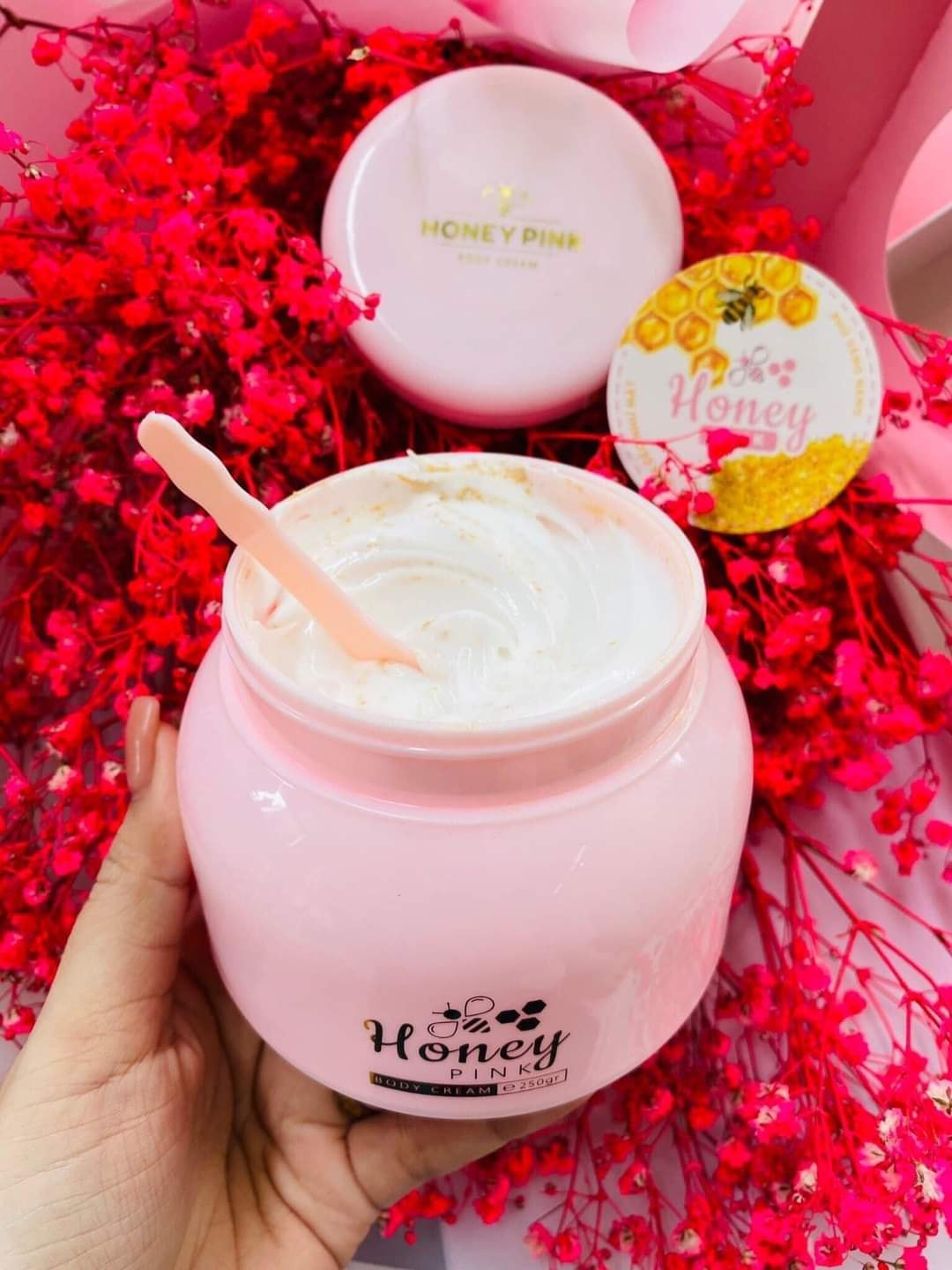 [HCM]BODY SỢI MẬT DÁT VÀNG HONEY PINK ( CHÍNH HÃNG )