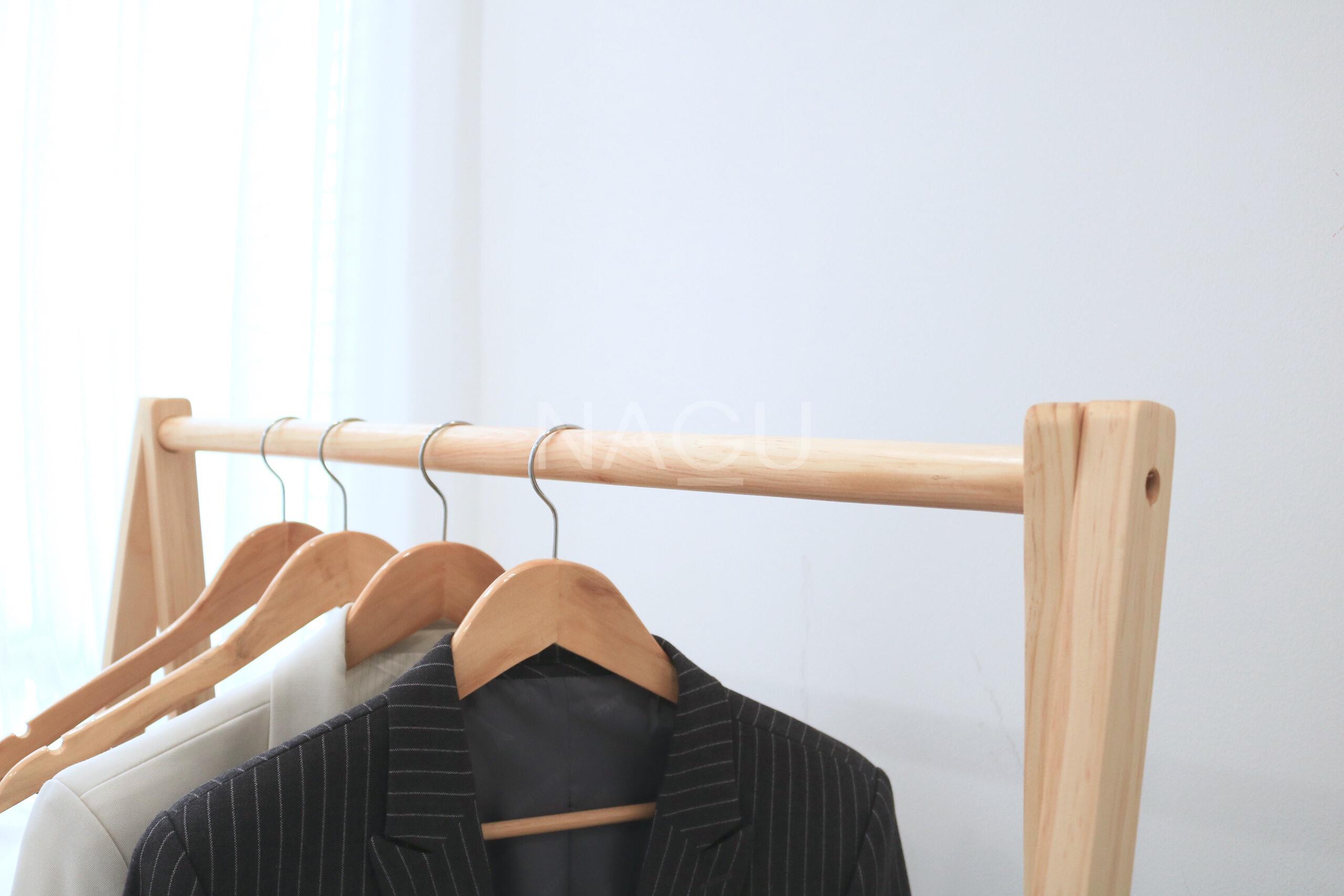 NAGU Kệ Gỗ Treo Đồ Chữ A ( A Hanger 2F)