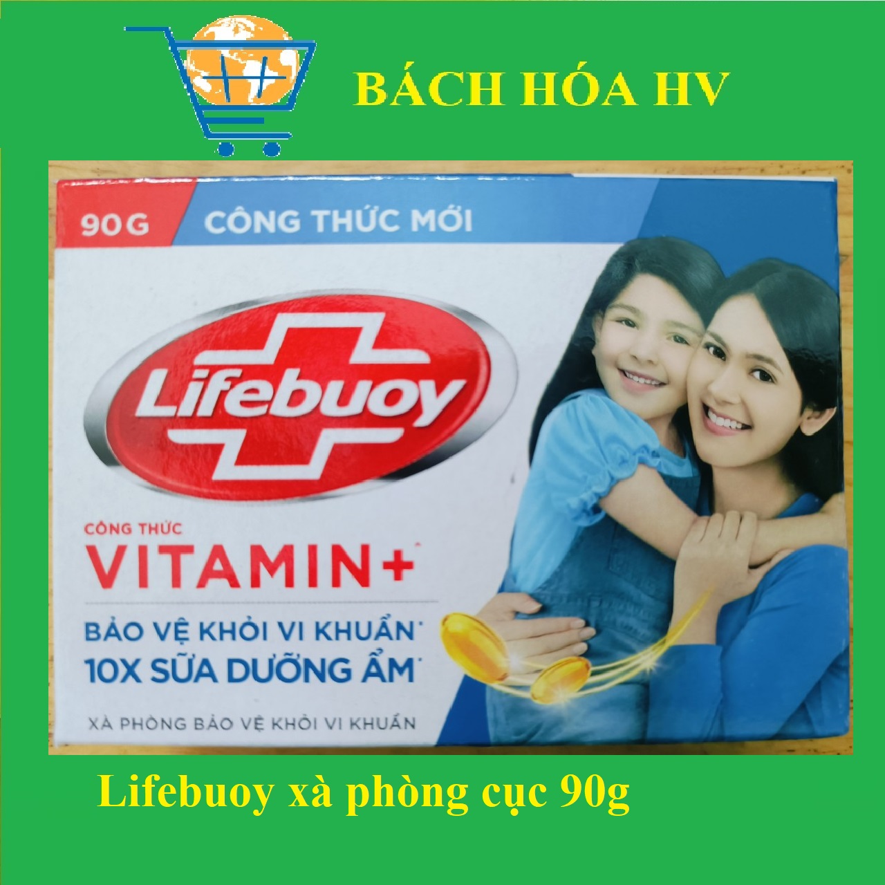 Lifebuoy xà phòng cục 90g - BACH HOA HV