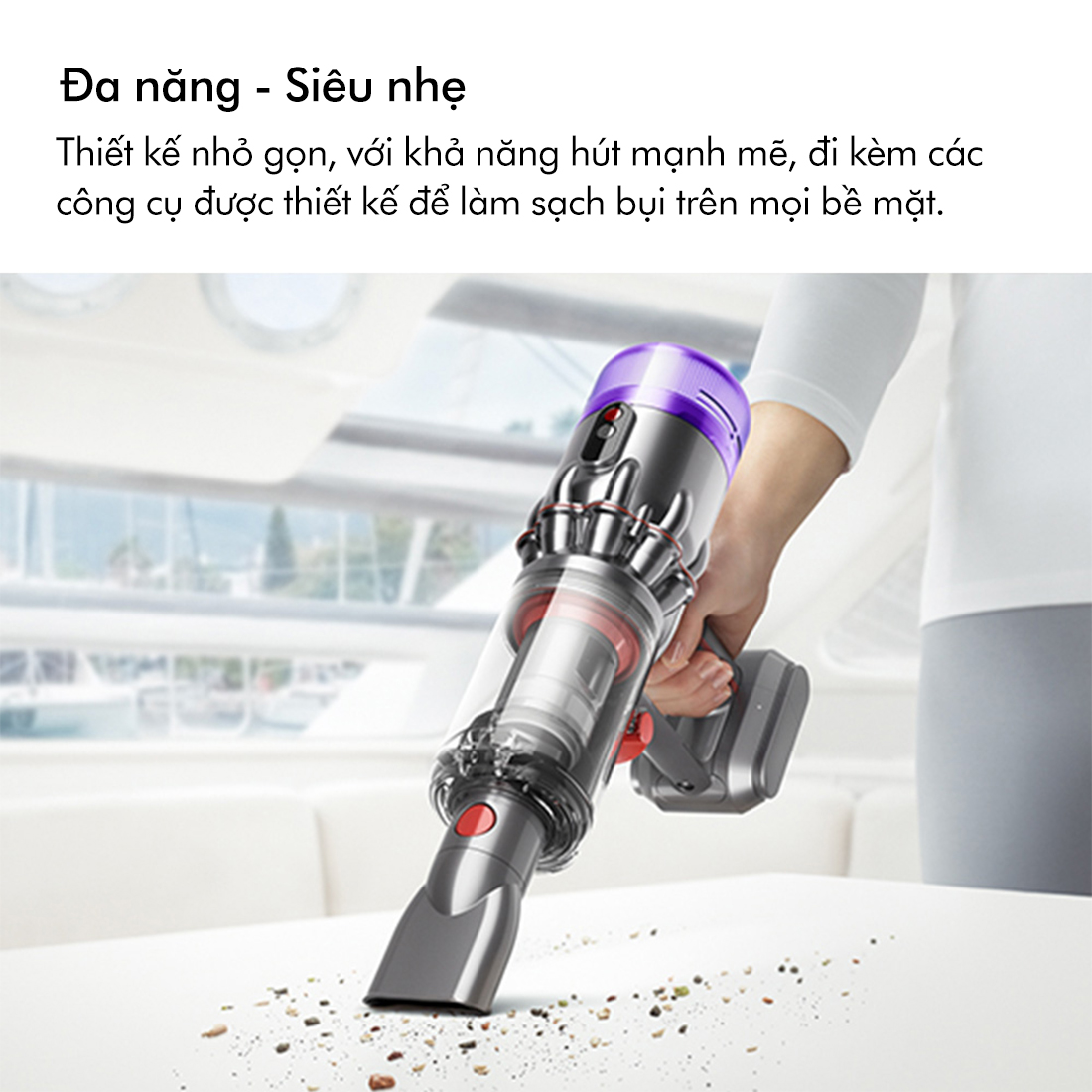 Máy hút bụi không dây Dyson Micro