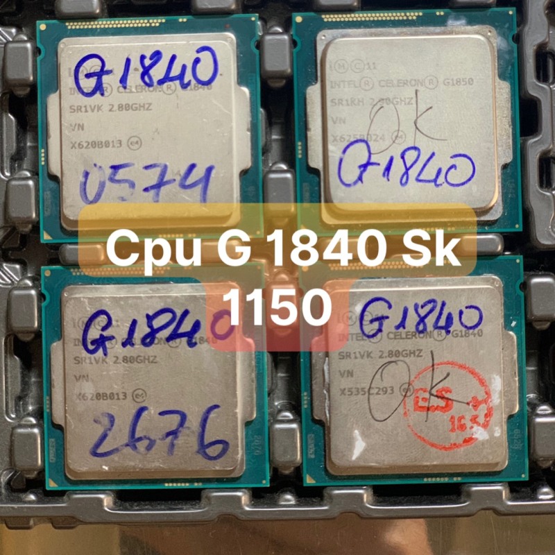 Bảng giá Bộ xử lý Cpu Intel® G 1840 PC  sk 1150 - Vi Tính Bắc Hải Phong Vũ