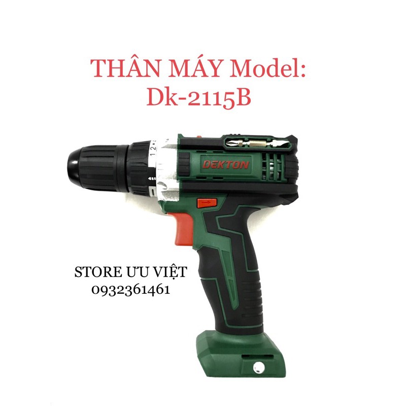 THÂN MÁY KHOAN PIN DK-2115T Dk-2115B