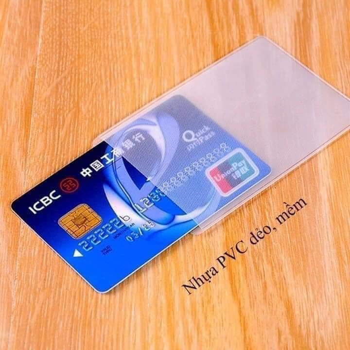Set 5 vỏ bọc căn cước công dân, thẻ ngân hàng