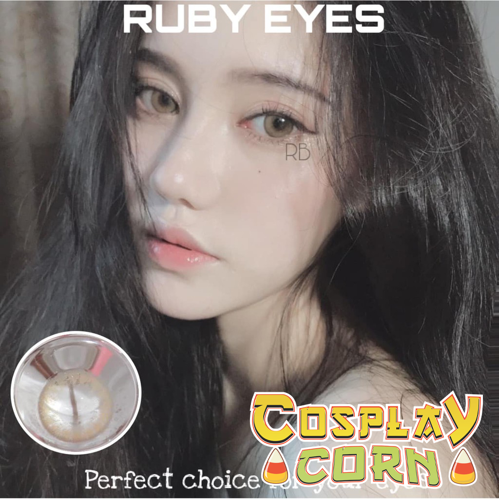 Tổng Hợp 14 Mẫu Lens Ruby Eyes Nâu Hot