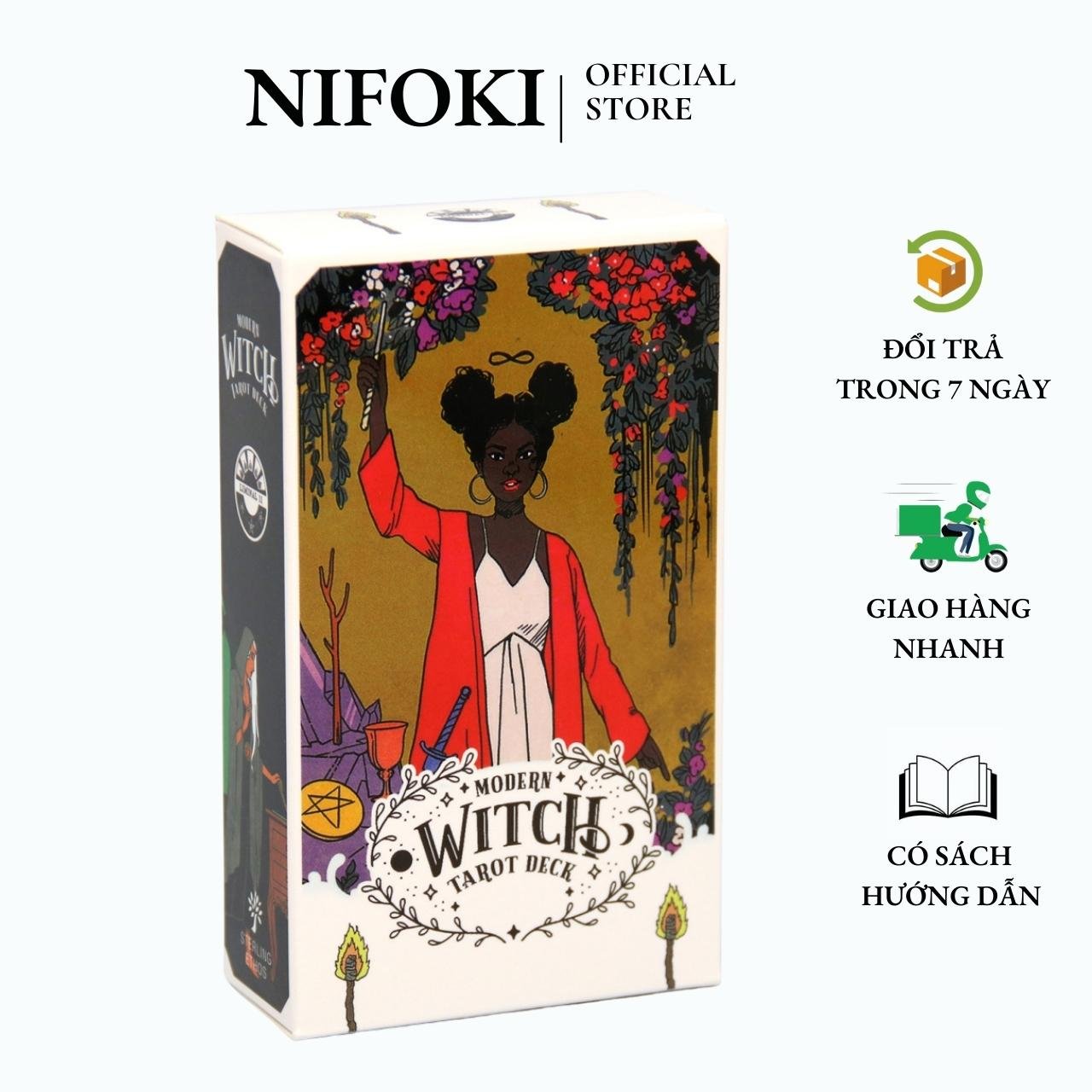 Bộ bài Modern Witch Tarot Size Gốc