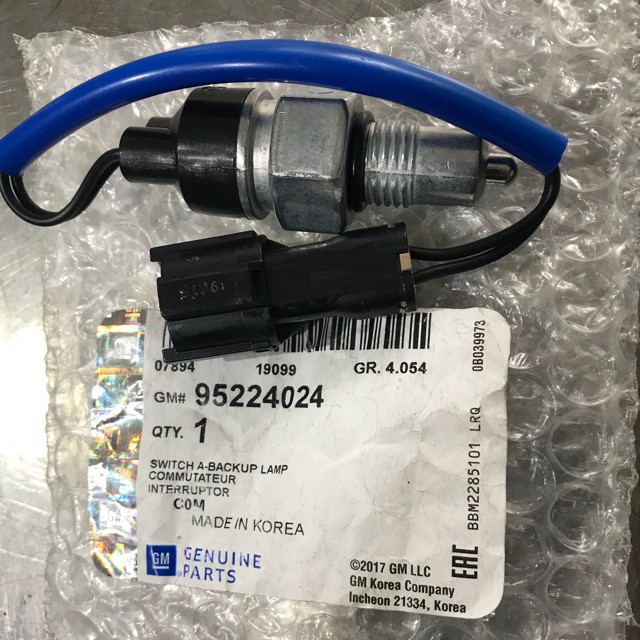 Công tắc báo đèn lùi Matiz , Sprak