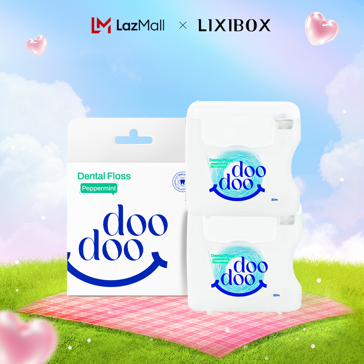 [TƯNG BỪNG ĐẠI LỄ] Chỉ Nha Khoa doodoo Dental Floss 30m