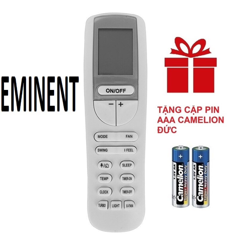 [HCM]Remote Điều Khiển Máy Lạnh Máy Điều Hòa EMINENT mẫu 1