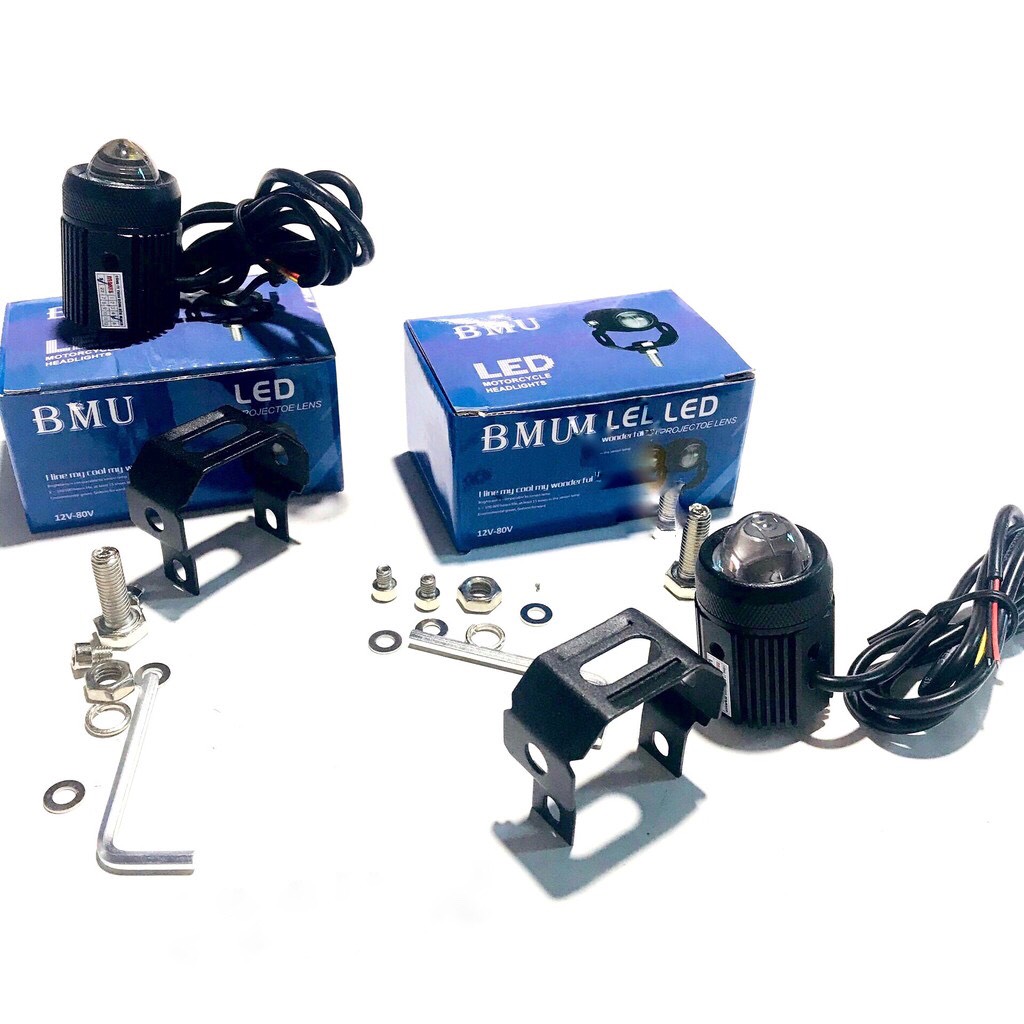Đèn trợ sáng bi cầu mini 2 chế độ BMU Hót 2024