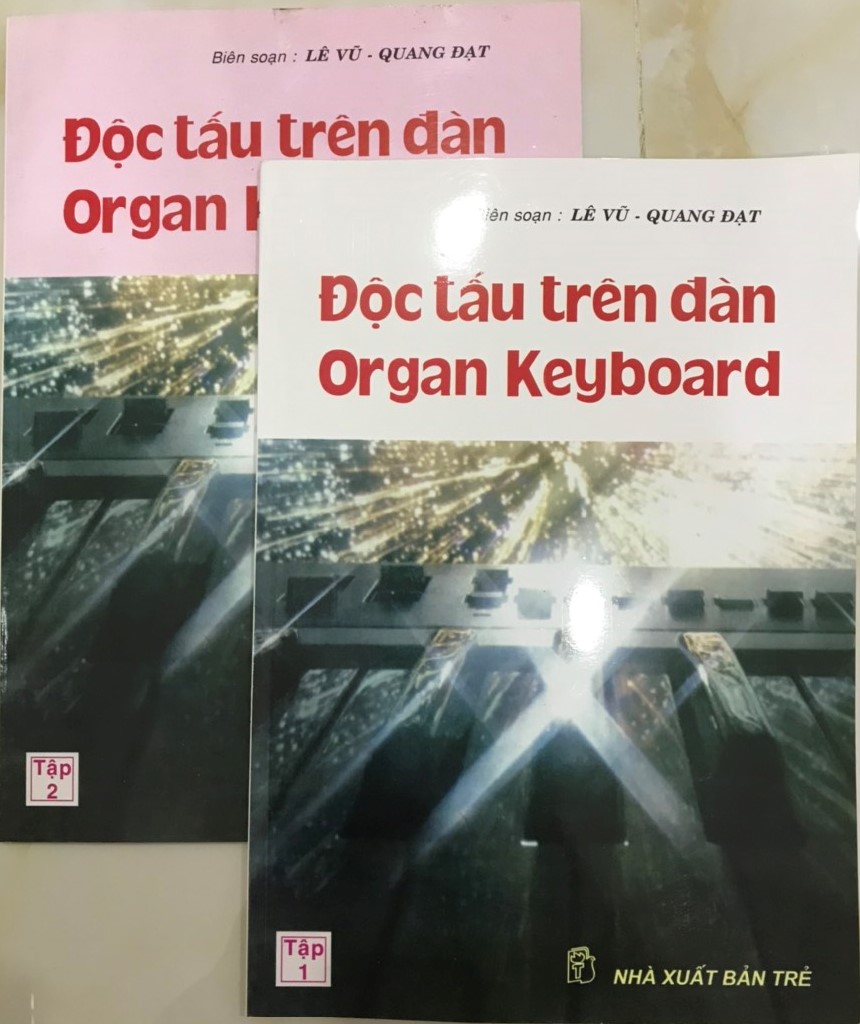 Độc Tấu Trên Đàn Organ Keyboard (Tập 1 + Tập 2) - Lê Vũ