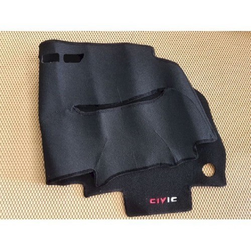 Honda Civic 2008-2010-2012-2015-2016 Thảm Nhung chống nắng Taplo cao cấp