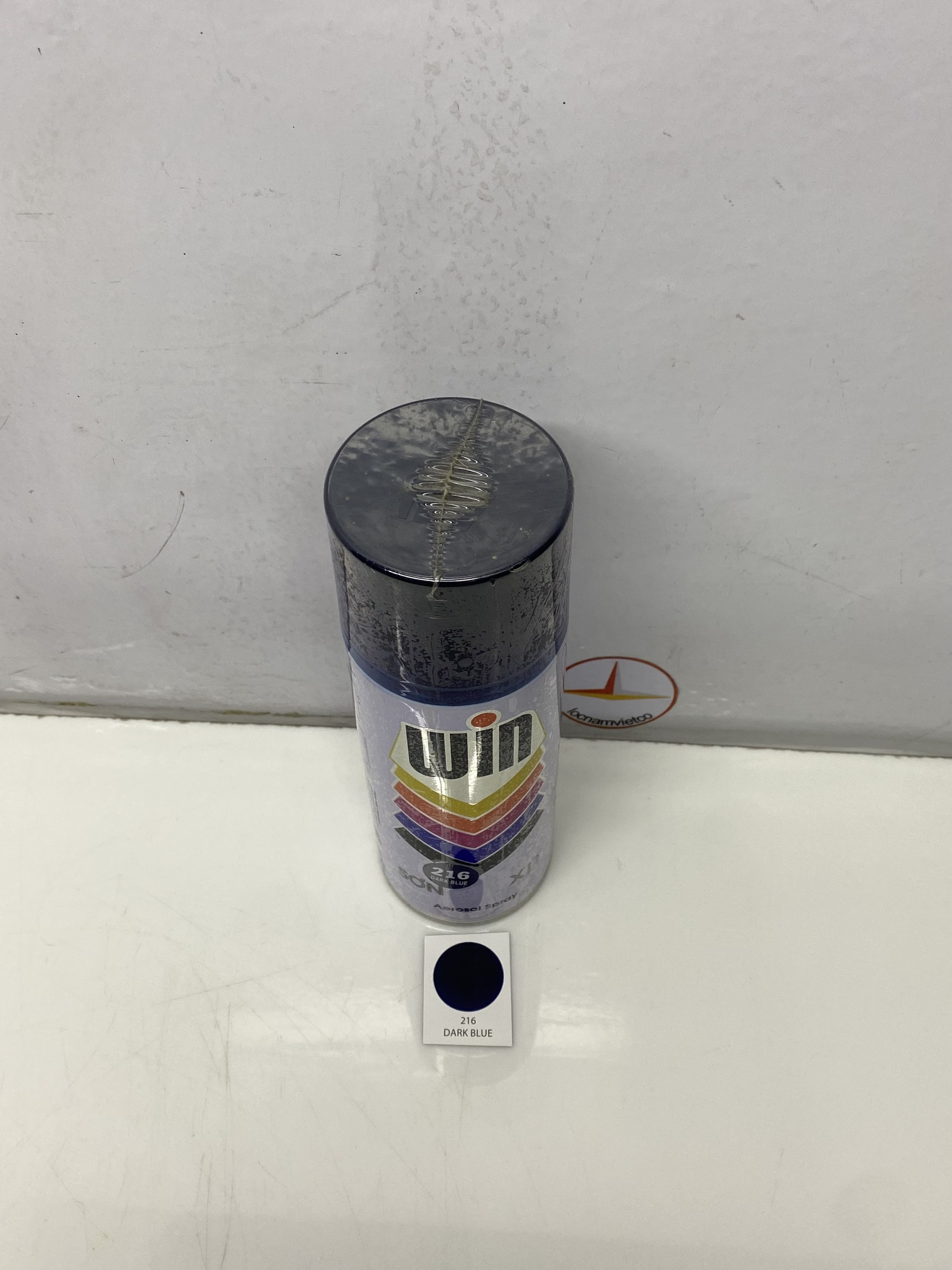 Sơn phun, sơn xịt Win màu xanh đen 216 400ml