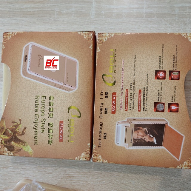 [Xưởng VM] Máy Cạo Râu iPhone BOLI - RSCW-A1 .ĐTVM