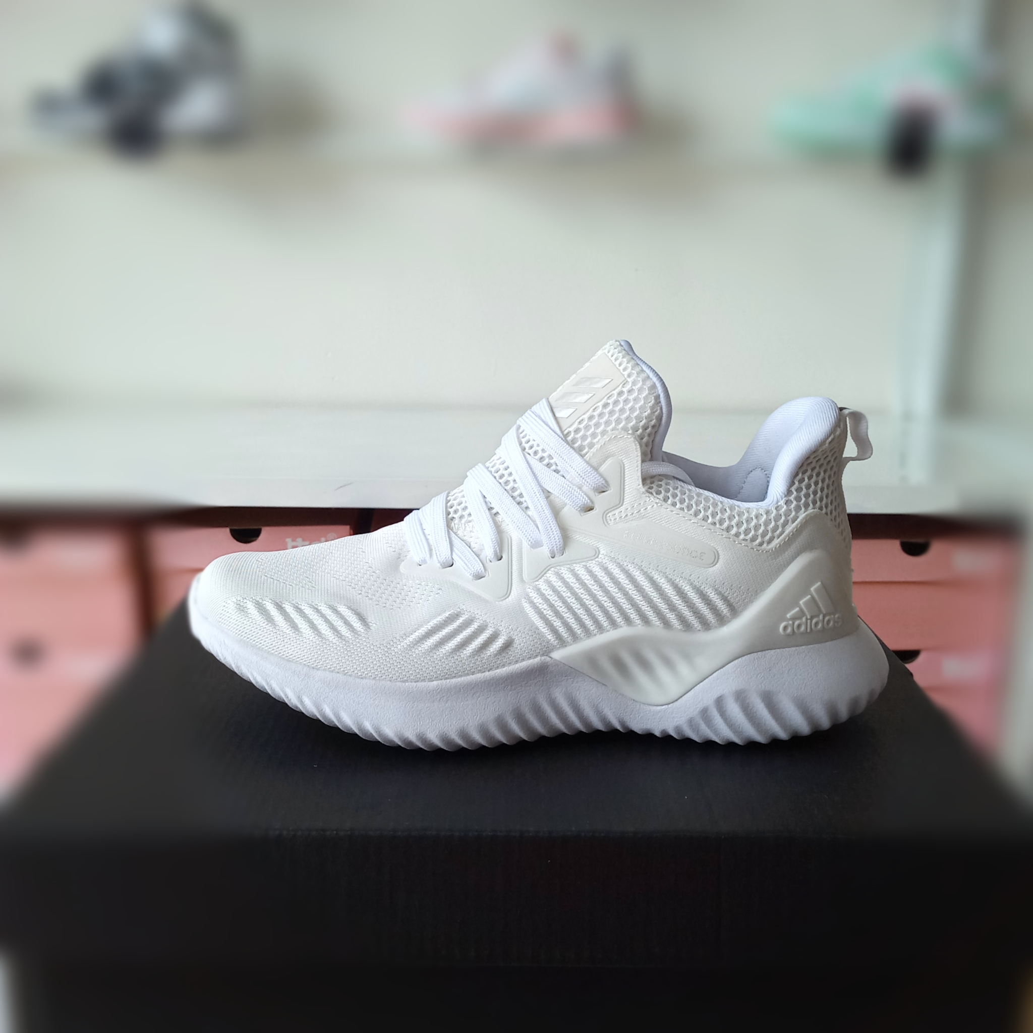 Giày Adidas Alphabounce Beyond trắng full